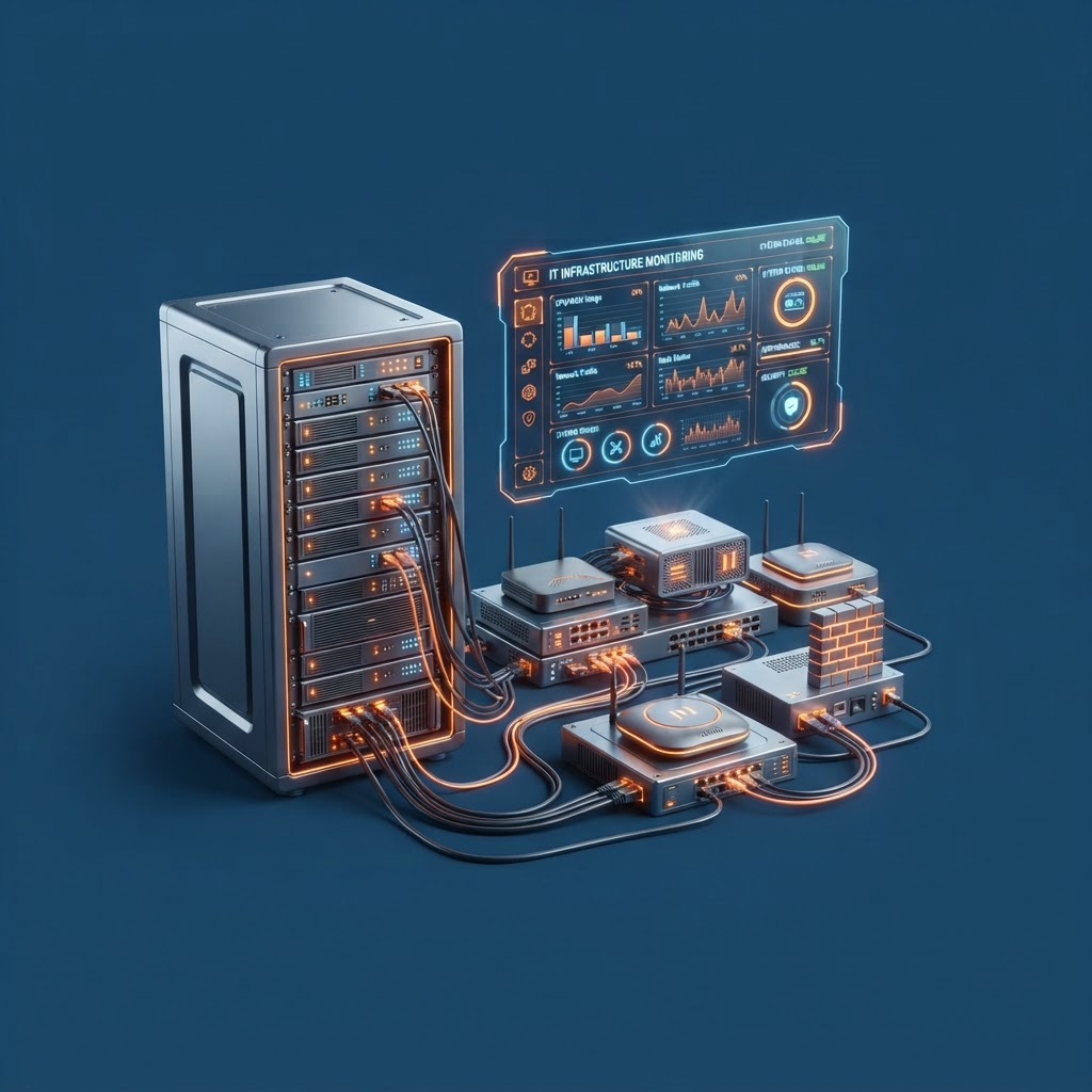 IT & Technology Solutions illustration